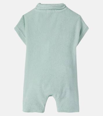 Baby Alaro cotton-blend terry playsuit | 1 + in the Family