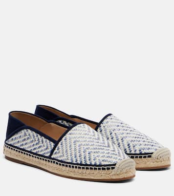Espadra raffia-effect espadrilles | Manolo Blahnik