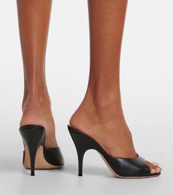 Sofia leather mules | Gianvito Rossi