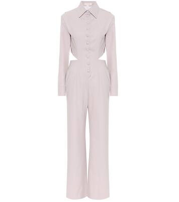 Jumpsuit in misto lana con cut-out | Matériel Tbilisi