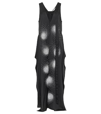 Verzierte Robe aus Satin | Stella McCartney