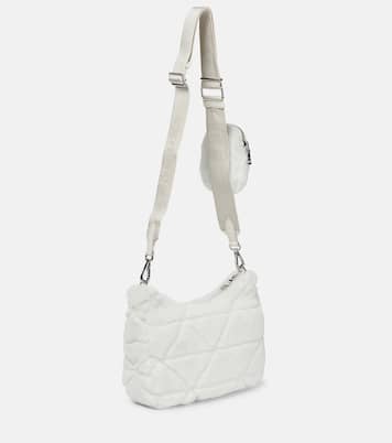 Borsa a spalla Re-Edition 2000 in shearling | Prada