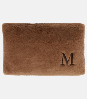 Monogrammed teddy cushion | Max Mara