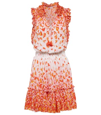 Triny printed minidress | Poupette St Barth