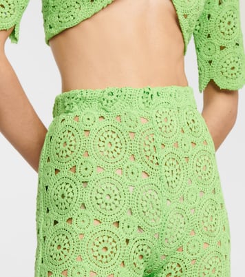 Pantalon évasé Nola en crochet | Rotate