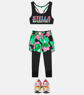 Top cropped active con logo | Stella McCartney Kids