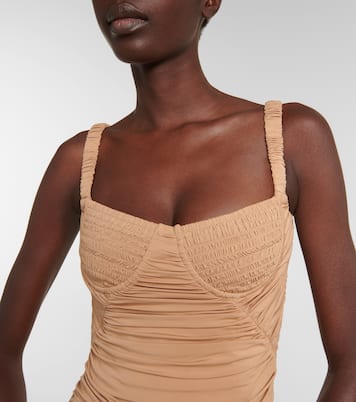 Midikleid mit Rüschen | Dion Lee
