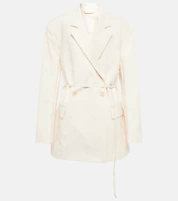 Blazer en mezcla de algodón | Acne Studios