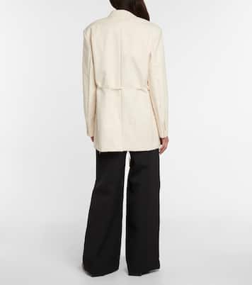 Blazer en mezcla de algodón | Acne Studios