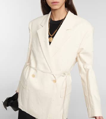 Blazer en mezcla de algodón | Acne Studios