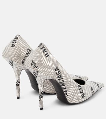 Square Knife embellished pumps | Balenciaga