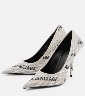 Square Knife embellished pumps | Balenciaga