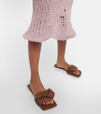 Pantolletten Musubi aus Leder | Acne Studios
