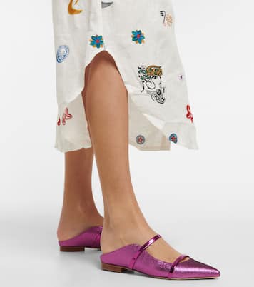 Slippers Maureen in Lurex® | Malone Souliers