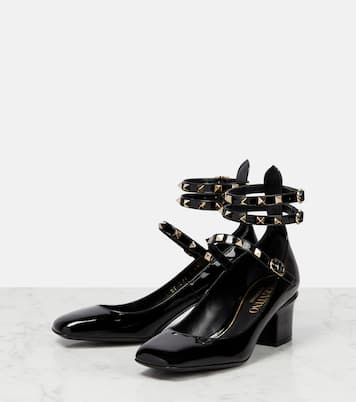 Rockstud patent leather pumps | Valentino Garavani