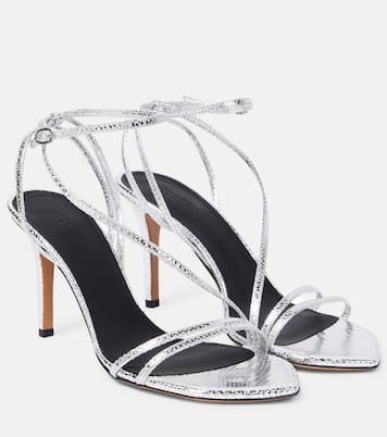 Axee metallic leather sandals | Isabel Marant