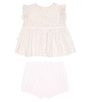 Baby - Abito e culottes in cotone | Il Gufo