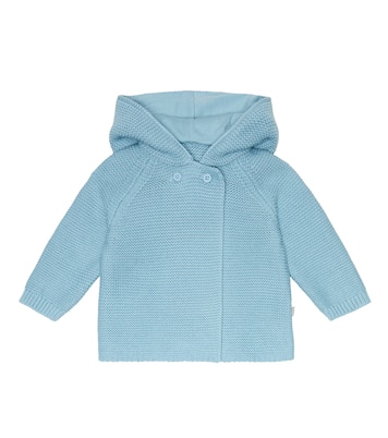 Bébé – Cardigan à capuche en coton et laine | Stella McCartney Kids