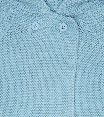 Bébé – Cardigan à capuche en coton et laine | Stella McCartney Kids