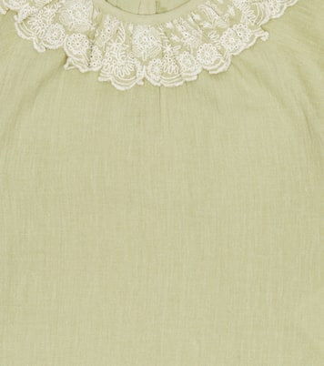 Blouse Antoinette brodée en coton | Louise Misha