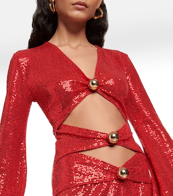 Fergie sequined maxi dress | Dodo Bar Or