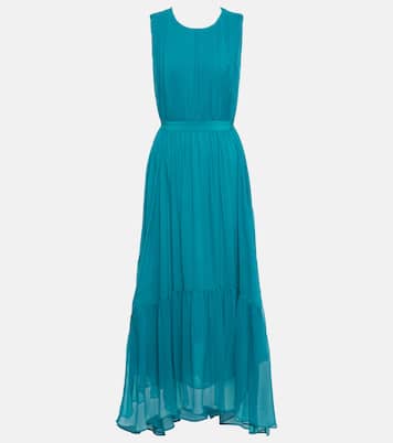Sarai silk chiffon midi dress | Ulla Johnson
