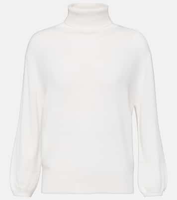 Jersey de cuello alto en lana y cachemir | Jardin des Orangers