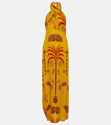 Printed silk georgette maxi dress | Johanna Ortiz