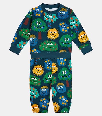 Baby printed cotton jersey sweatshirt | Stella McCartney Kids