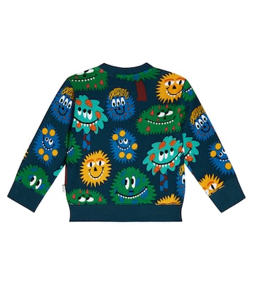 Baby printed cotton jersey sweatshirt | Stella McCartney Kids