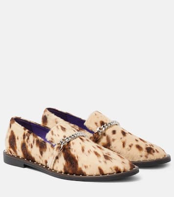 Loafers Falabella aus Samt | Stella McCartney