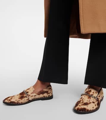 Loafers Falabella aus Samt | Stella McCartney