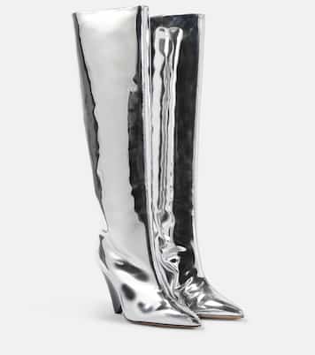 Botas altas Lakita de piel metalizada | Isabel Marant