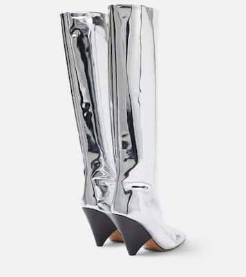 Botas altas Lakita de piel metalizada | Isabel Marant