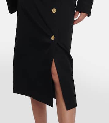 Gonna a tubino midi in lana | Nina Ricci