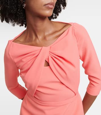 Vestido midi Rildanna de crepé | Safiyaa