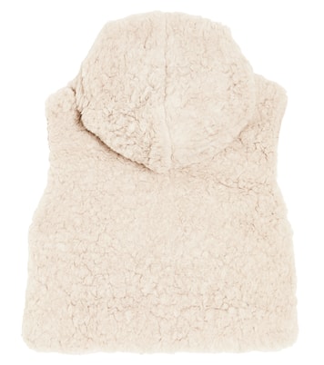 Baby Saona faux shearling vest | 1 + in the Family
