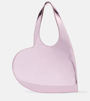 Tote Heart Mini metalizado | Coperni