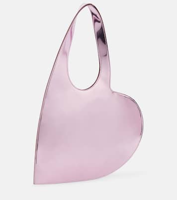 Tote Heart Mini metalizado | Coperni