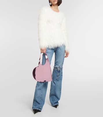 Tote Heart Mini metalizado | Coperni