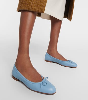 Ballerinas Veralli aus Leder | Manolo Blahnik