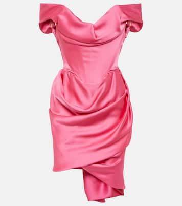 Nova Cora crêpe satin minidress | Vivienne Westwood