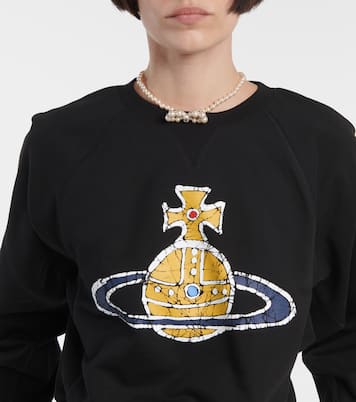 Bedrucktes Sweatshirt aus Baumwolle | Vivienne Westwood