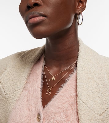 Collana Martini in oro 9kt con diamanti | Aliita
