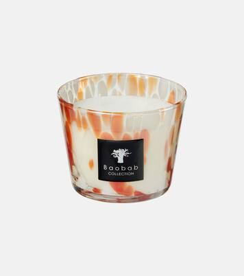 Pearls Coral Small scented candle | Baobab Collection