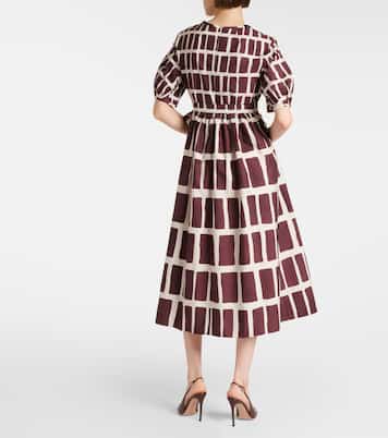 Robe midi imprimée en coton | 'S Max Mara
