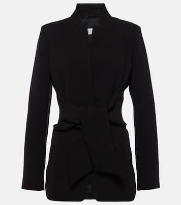 Blazer in cady con cintura | Max Mara