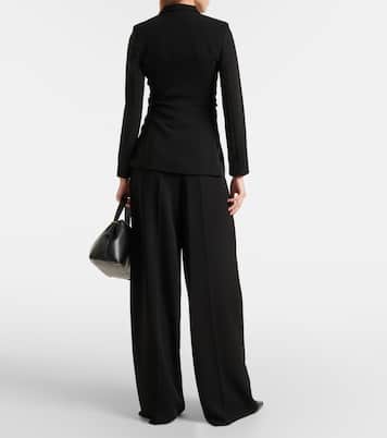 Blazer in cady con cintura | Max Mara