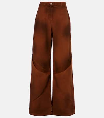 Jeans a gamba larga oversize | The Attico