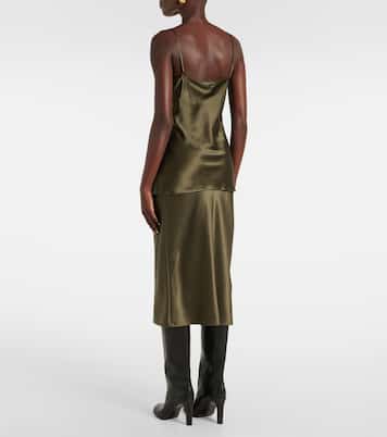 Clea silk satin top | Joseph